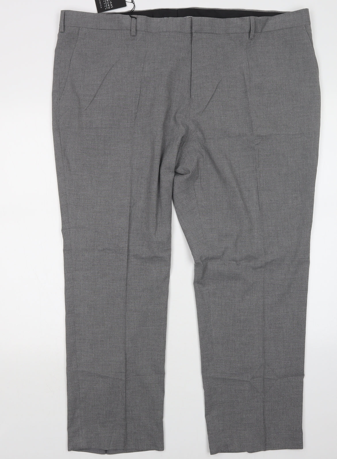 WILLIAMS & BROWN Mens Grey   Trousers  Size 46 L30 in