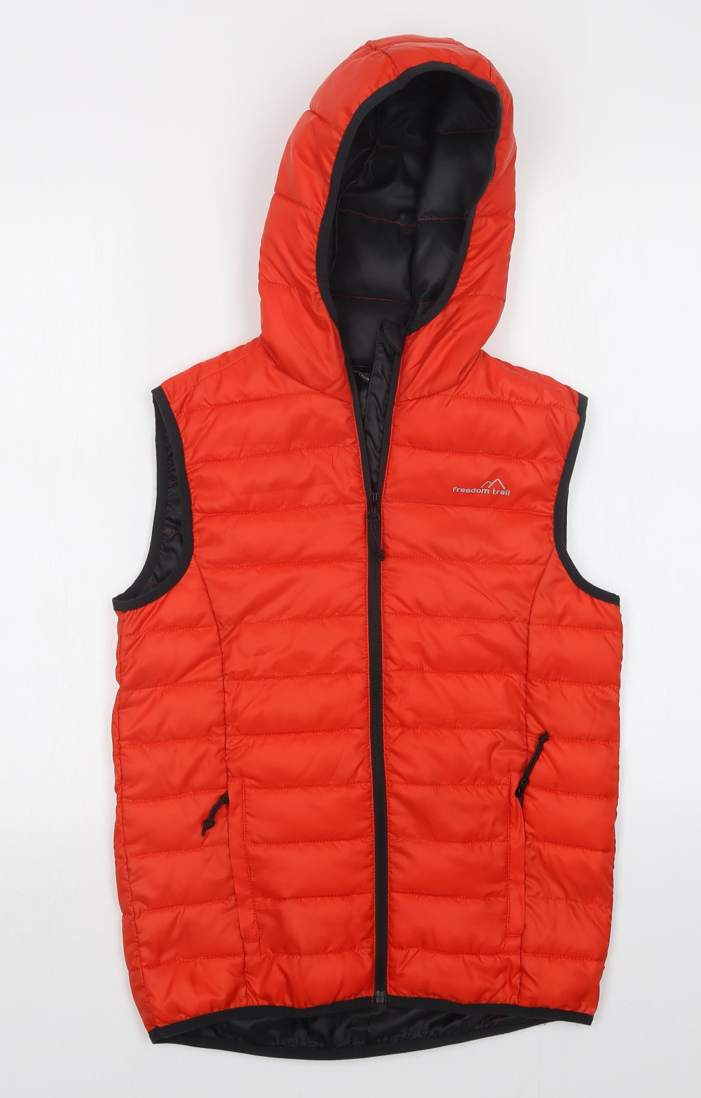 freedom trail Boys Orange   Gilet Coat Size 9-10 Years