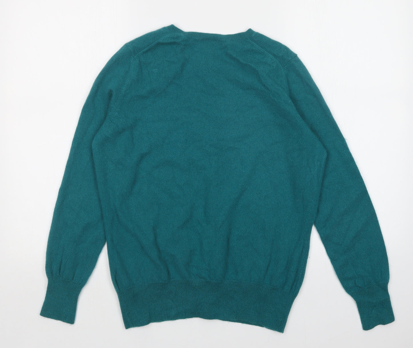 M&S Womens Green   Cardigan Jumper Size 14