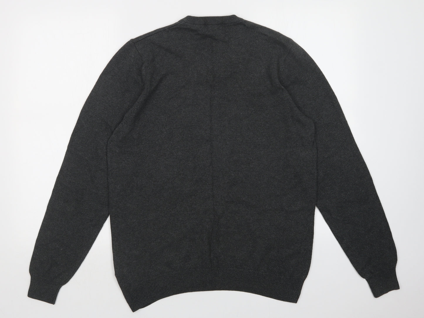 m&s Mens Grey   Pullover Jumper Size M
