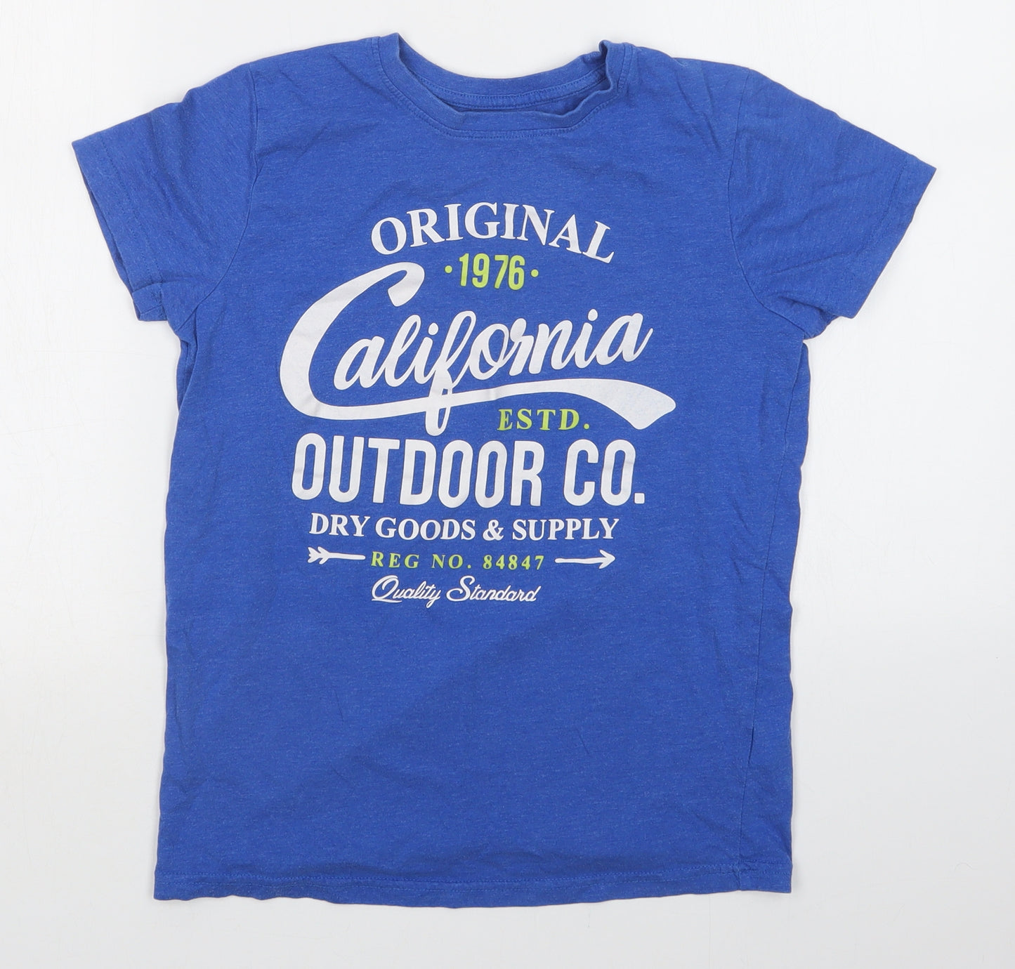 Primark Boys Blue   Basic T-Shirt Size 11-12 Years