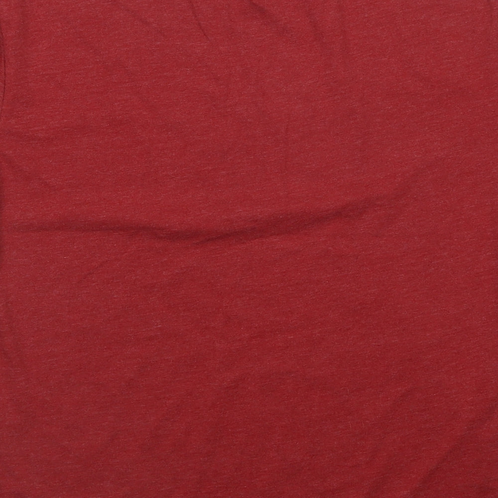 Harry Potter Boys Red   Basic T-Shirt Size M  - Harry Potter