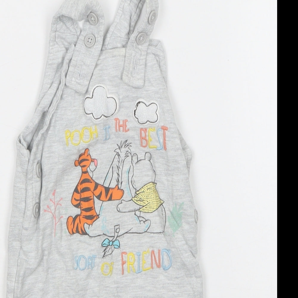 Primark Baby Grey   Dungaree One-Piece Size 3-6 Months