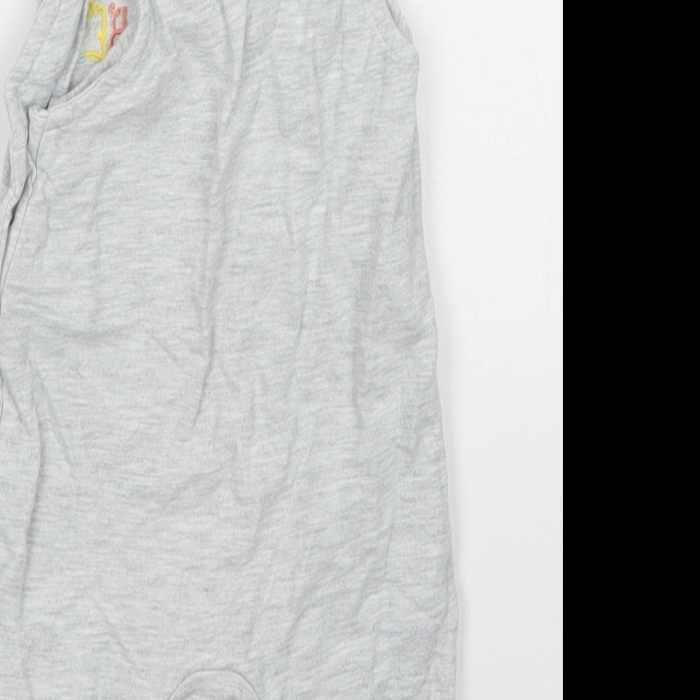 Primark Baby Grey   Dungaree One-Piece Size 3-6 Months