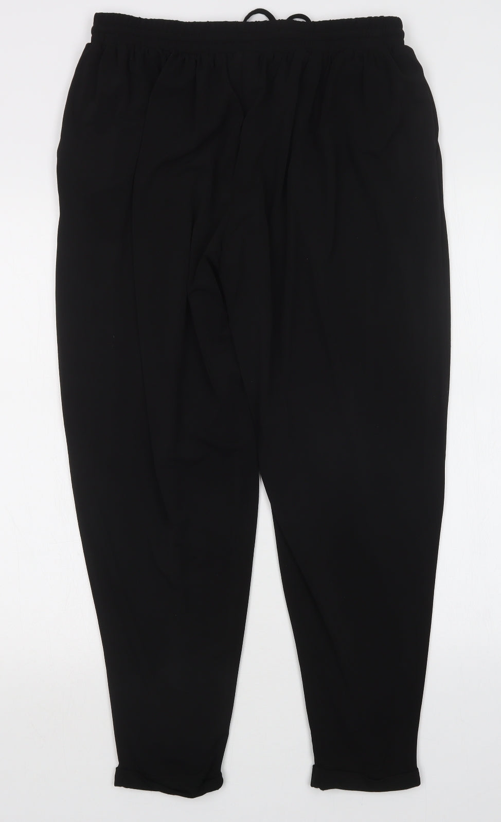 Warehouse Womens Black   Harem Trousers Size 12 L27 in