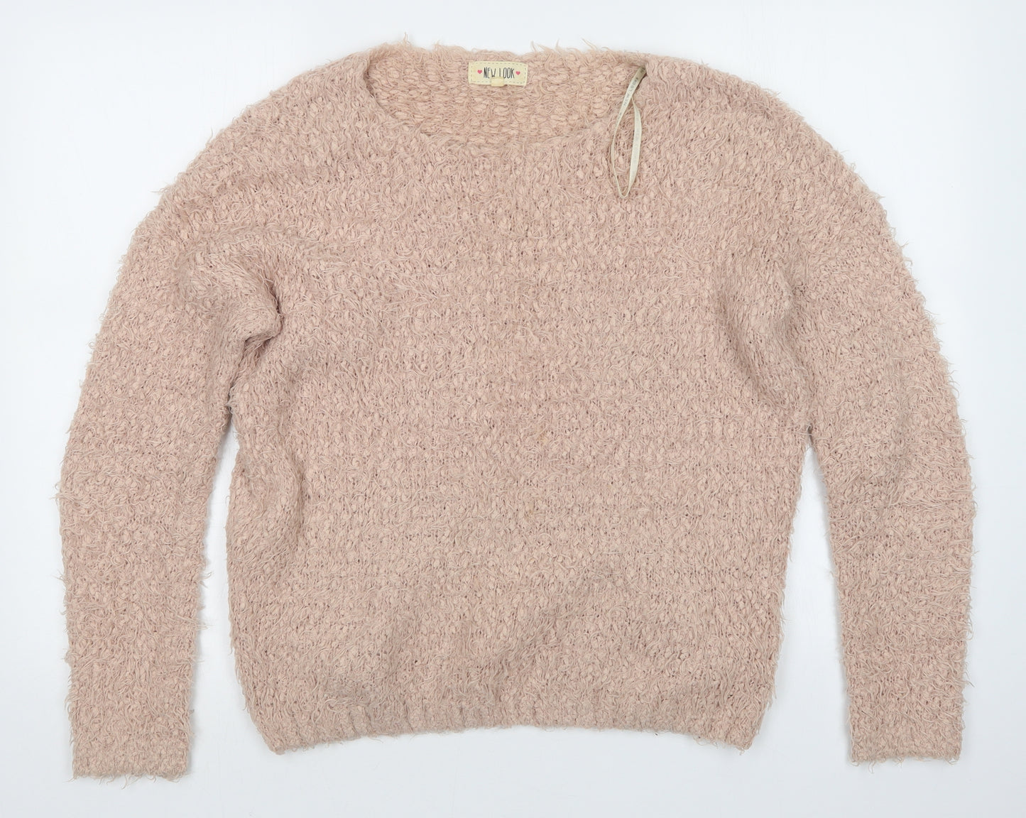 New Look Womens Pink   Pullover Jumper Size M