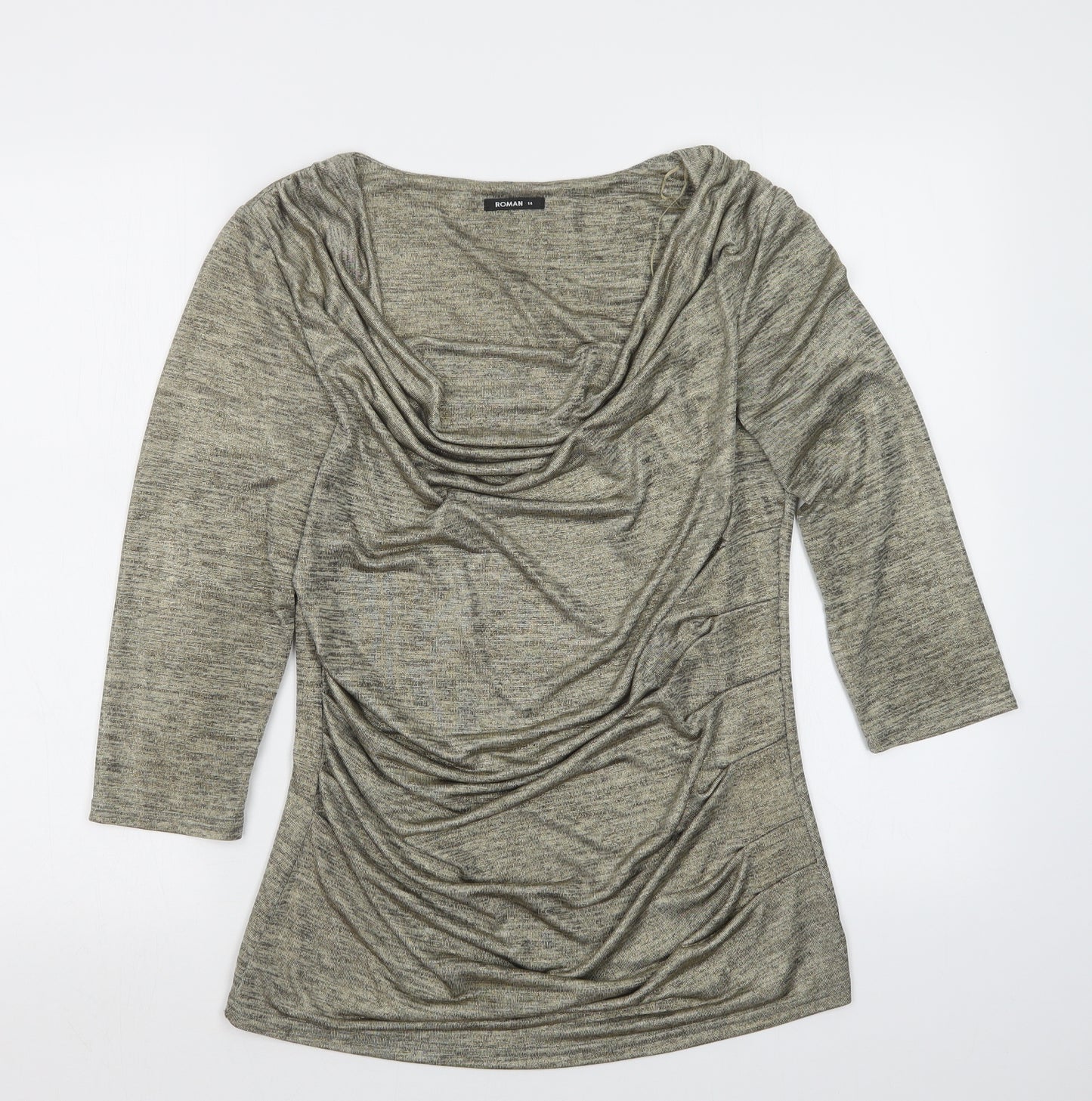 roaman Womens Green   Basic Blouse Size 14