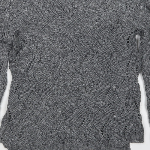 Atmosphere Womens Grey   Pullover Jumper Size 6