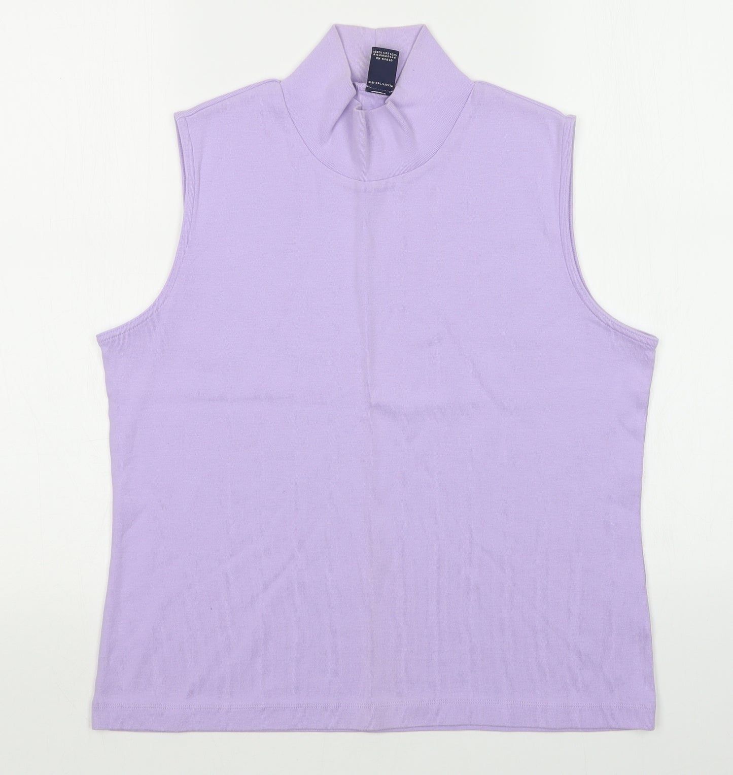 lands end  Womens Purple   Vest Jumper Size M