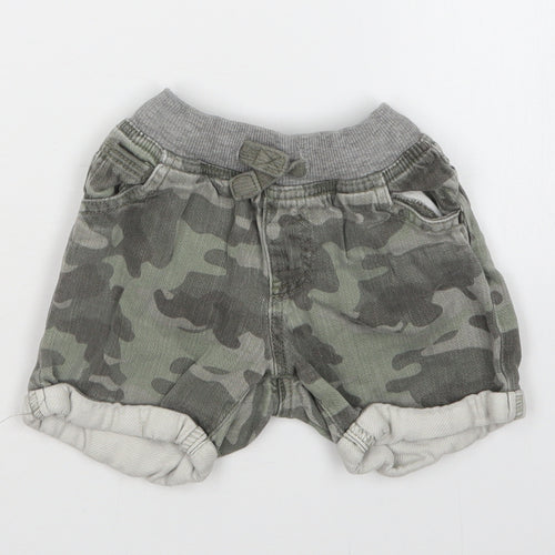 Matalan Baby Green Camouflage   Jeans Size 12-18 Months