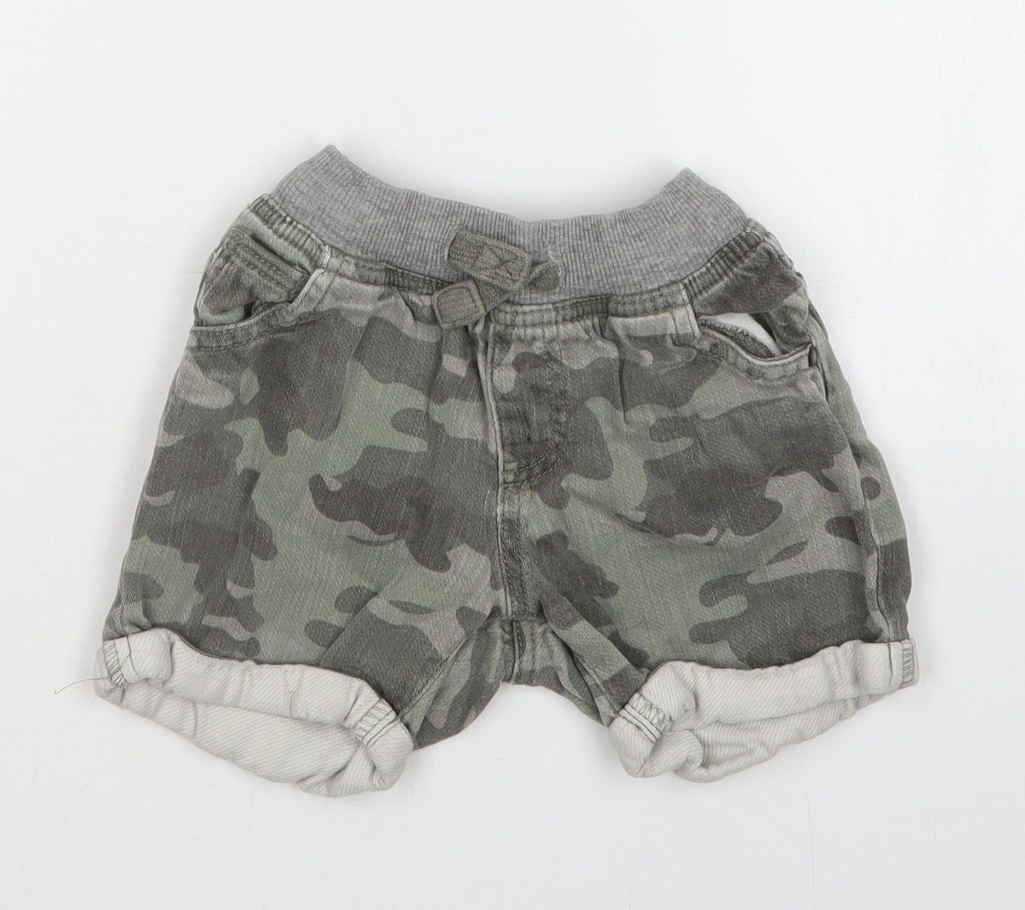 Matalan Baby Green Camouflage   Jeans Size 12-18 Months