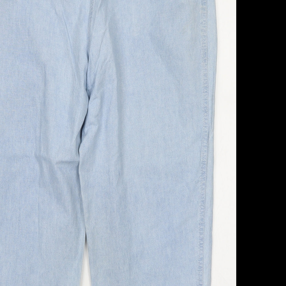 EWM Womens Blue   Cropped Jeans Size 16 L22 in