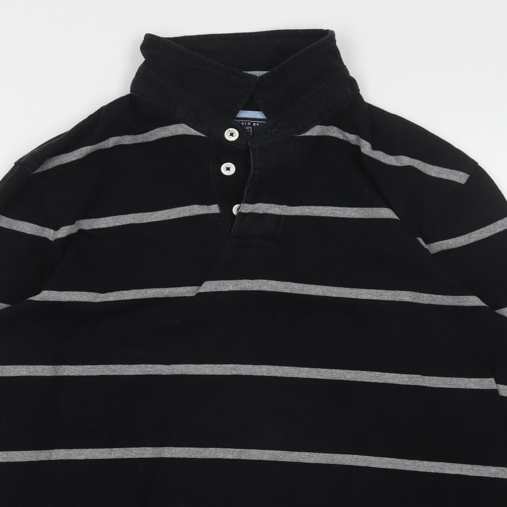 F&F Mens Multicoloured Striped   Polo Size M