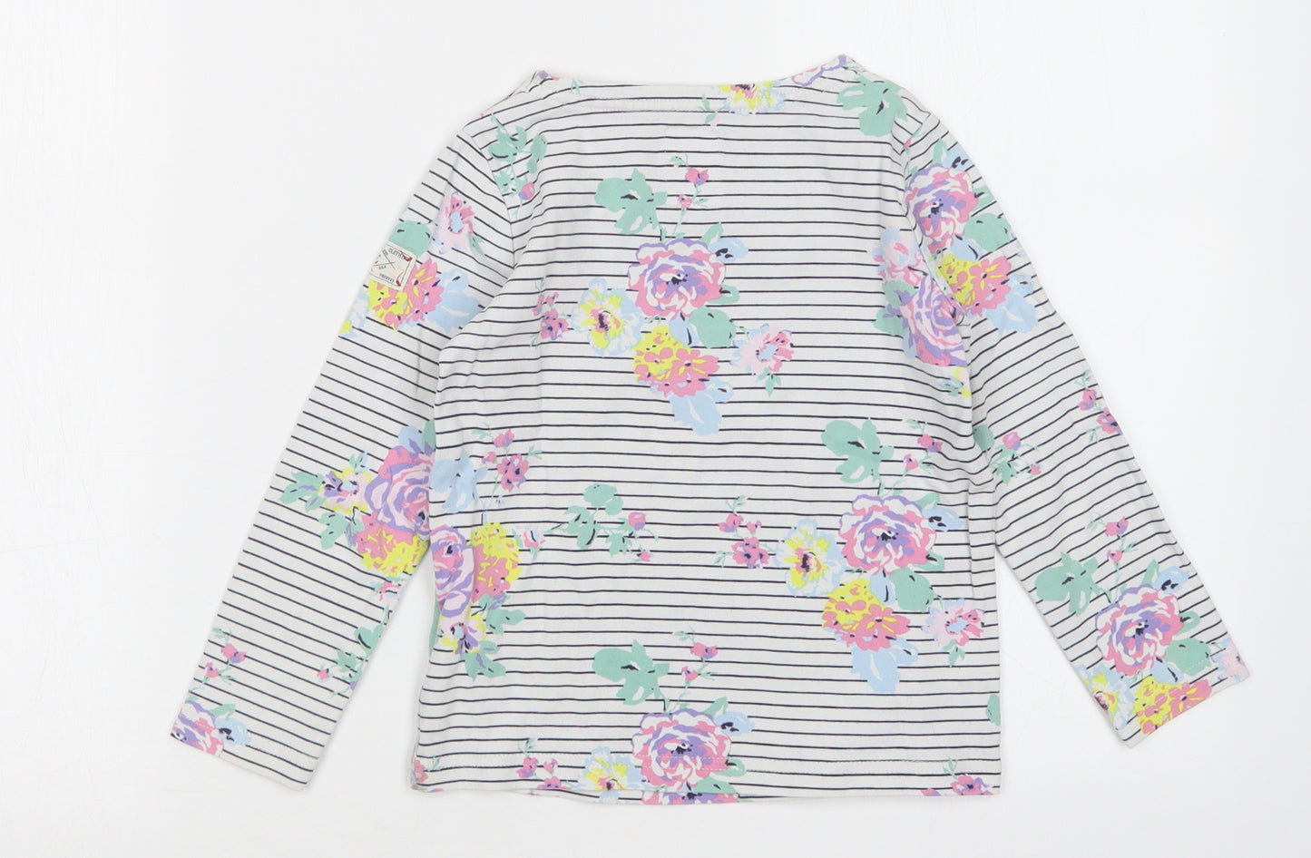 Joules Girls Multicoloured Floral  Basic T-Shirt Size 6 Years