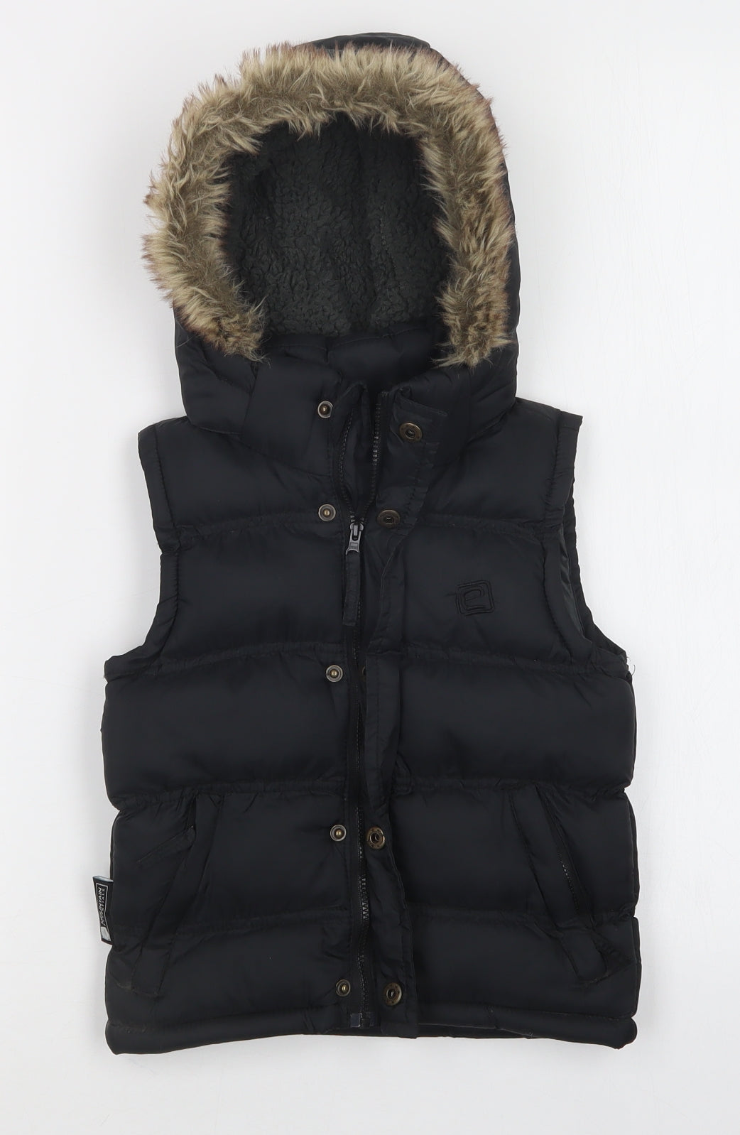 mountain essentials   Boys Black   Gilet Coat Size 2-3 Years
