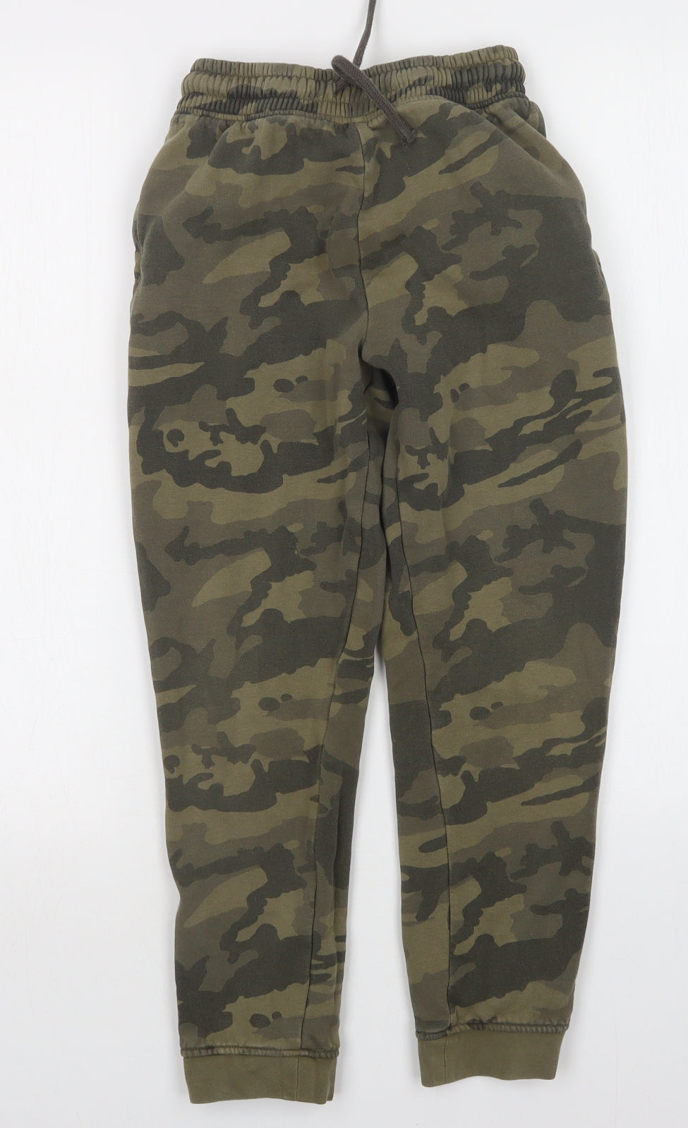 NEXT Boys Green Camouflage  Sweatpants Trousers Size 11 Years