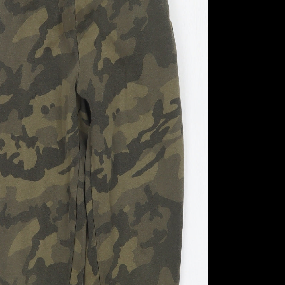 NEXT Boys Green Camouflage  Sweatpants Trousers Size 11 Years