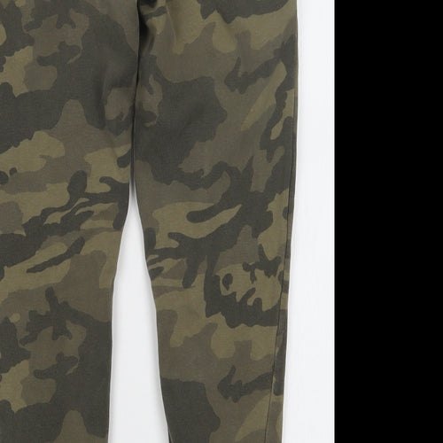 NEXT Boys Green Camouflage  Sweatpants Trousers Size 11 Years