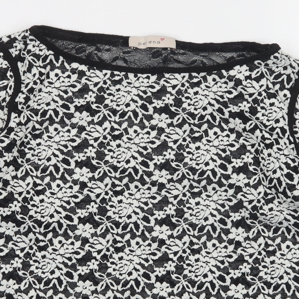 Per Una Womens Multicoloured Floral  Basic Blouse Size 14