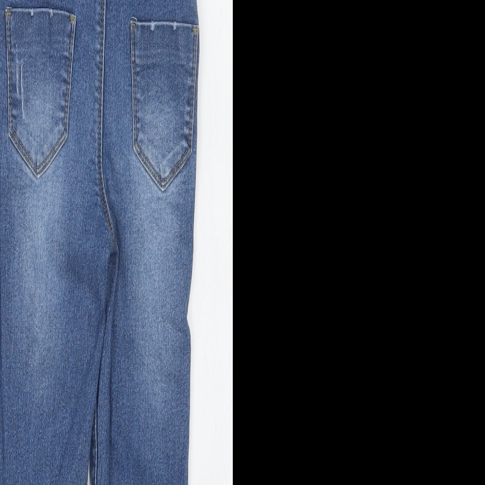 Denim CO Girls Blue   Dungaree One-Piece Size 6-7 Years