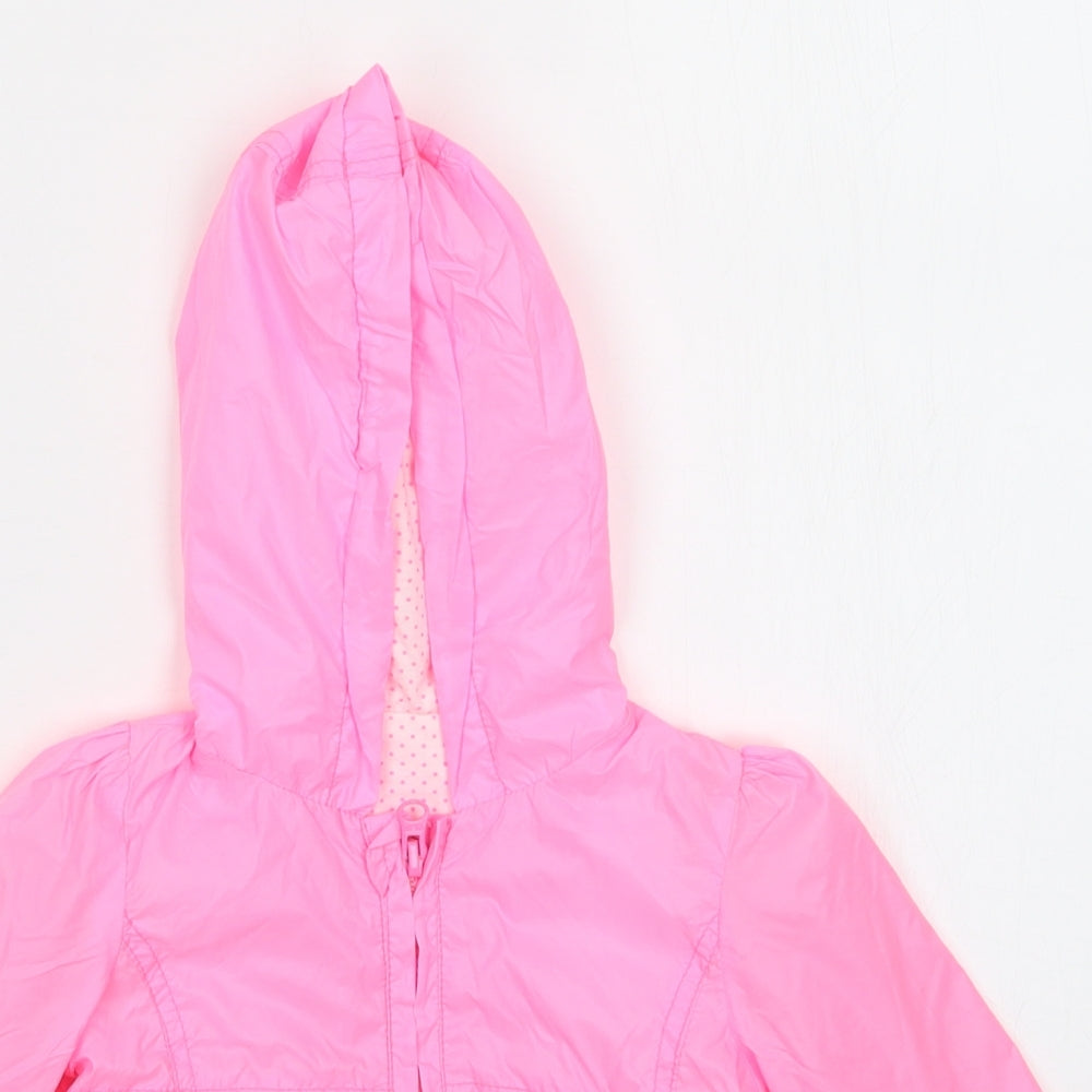 Matalan Girls Pink   Rain Coat Coat Size 9-12 Months