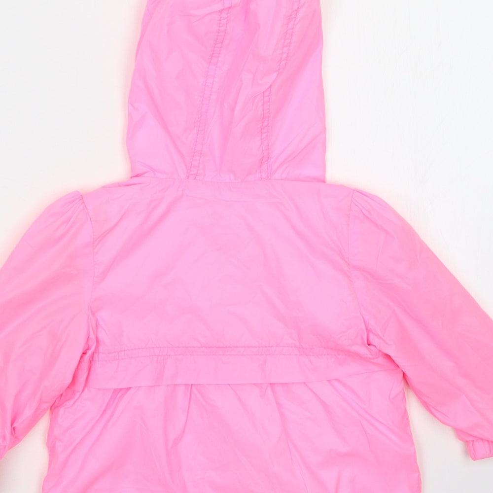 Matalan Girls Pink   Rain Coat Coat Size 9-12 Months