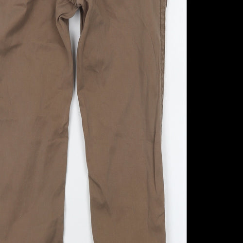 George Mens Brown   Straight Jeans Size 32 L29 in