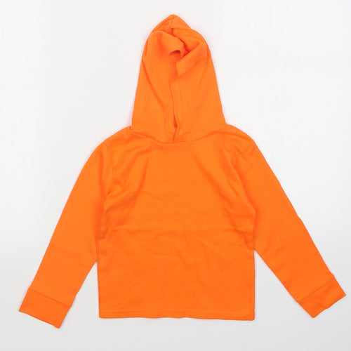 Preworn Boys Orange   Pullover Hoodie Size 2-3 Years
