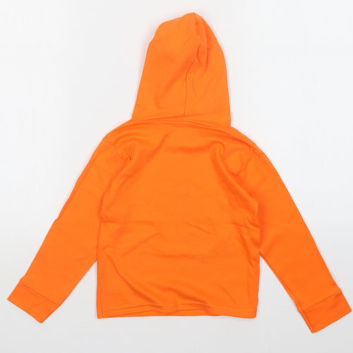 Preworn Boys Orange   Pullover Hoodie Size 2-3 Years