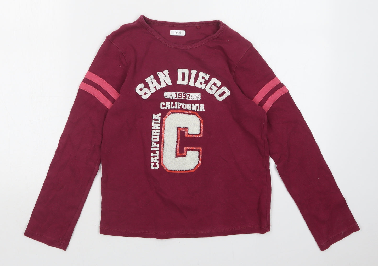 NEXT Girls Purple   Pullover Sweatshirt Size 10 Years