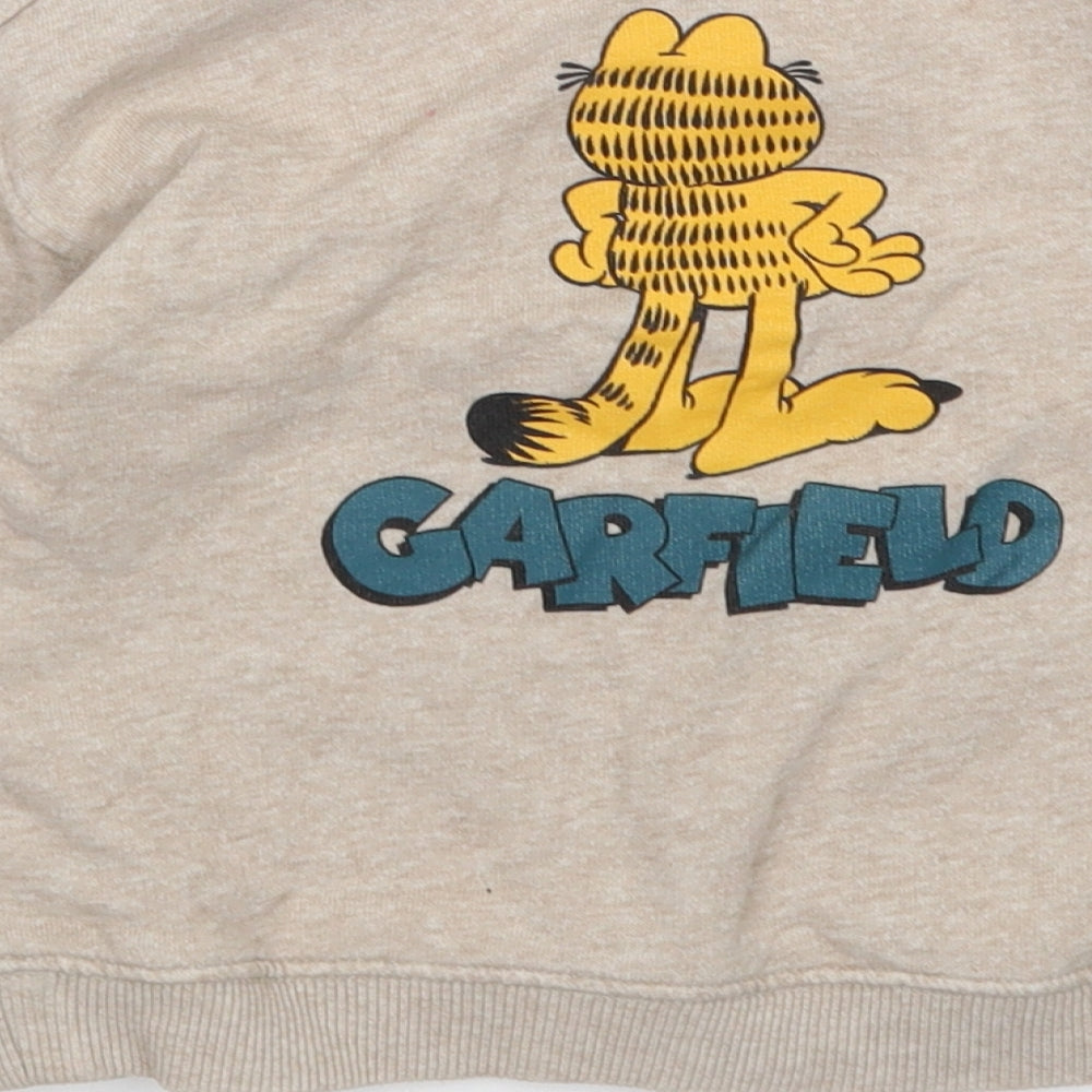 Zara Boys Beige   Pullover Jumper Size 18-24 Months  - Garfield