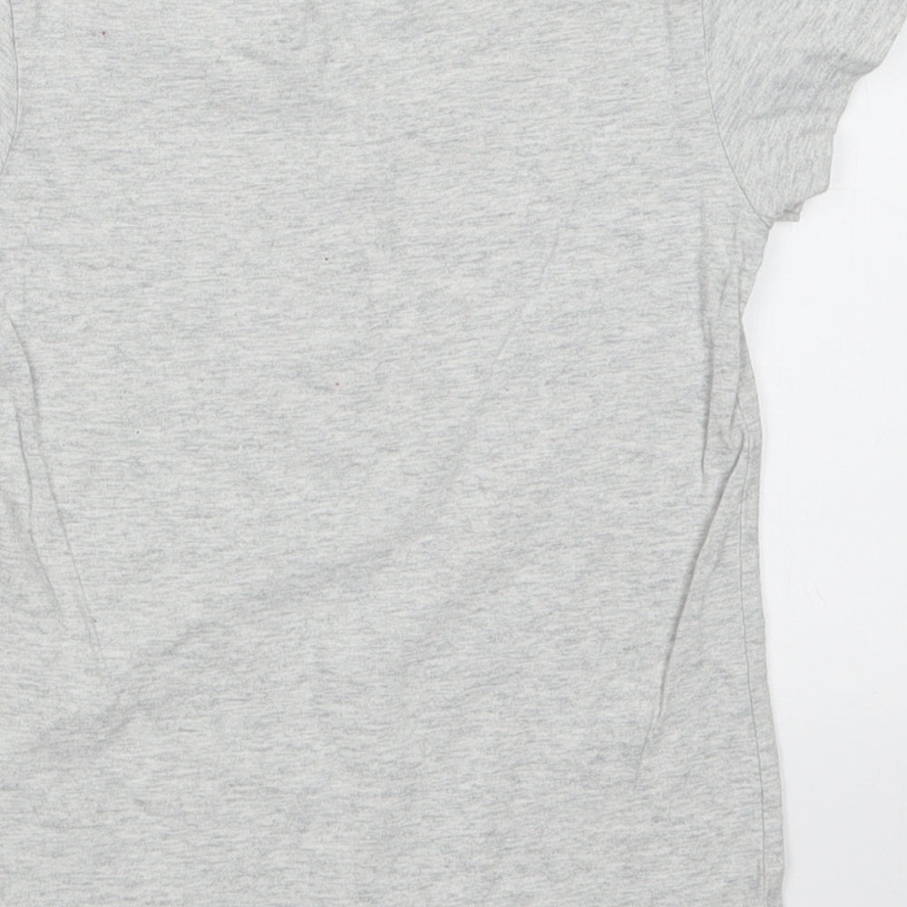 NEXT Girls Grey   Basic T-Shirt Size 6 Years