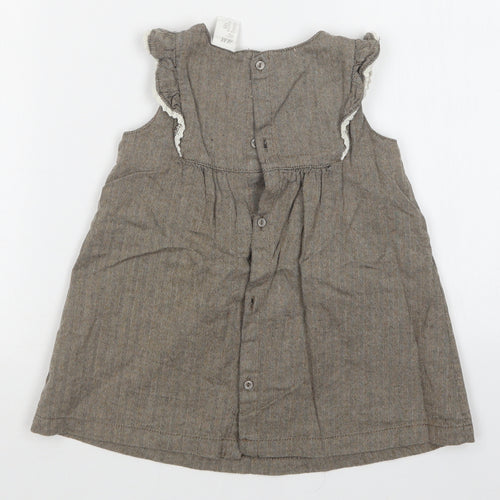 H&M Girls Brown   A-Line  Size 12-18 Months