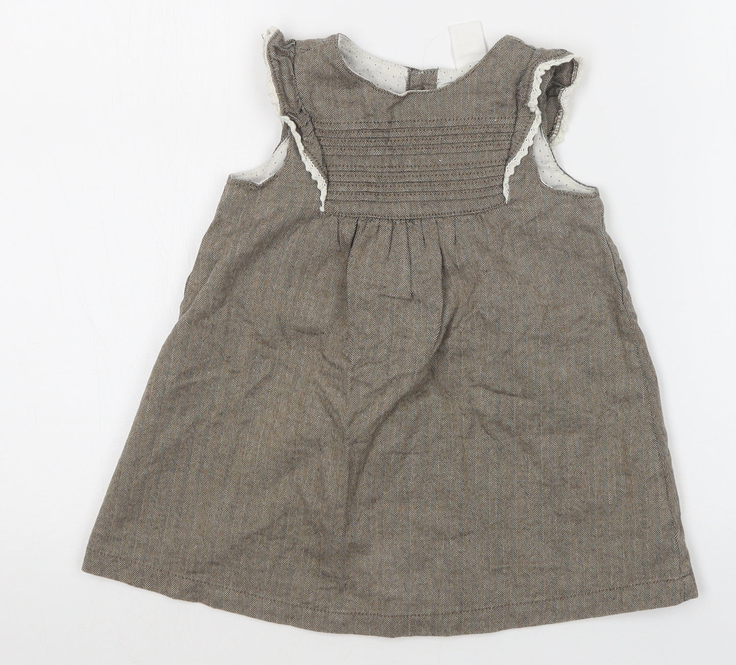 H&M Girls Brown   A-Line  Size 12-18 Months
