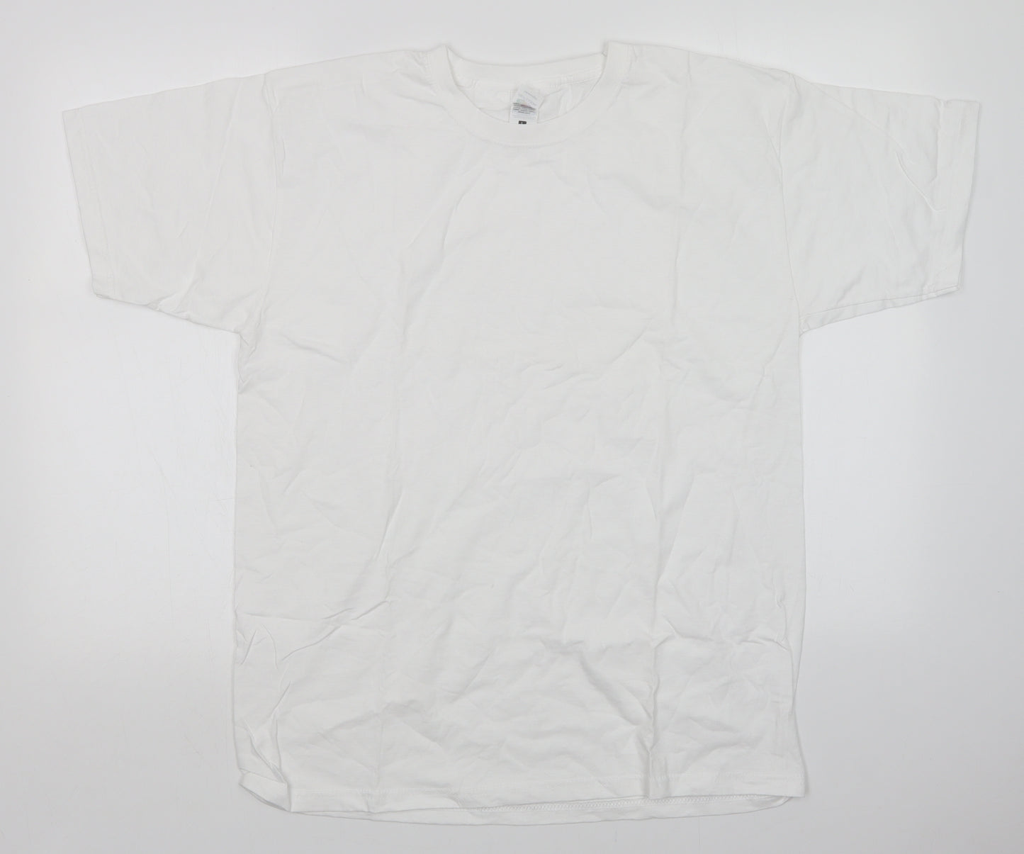 Fruit of the Loom Mens White    T-Shirt Size L