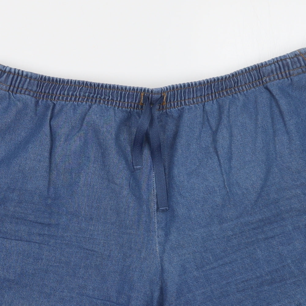 Papaya Womens Blue   Bermuda Shorts Size 16