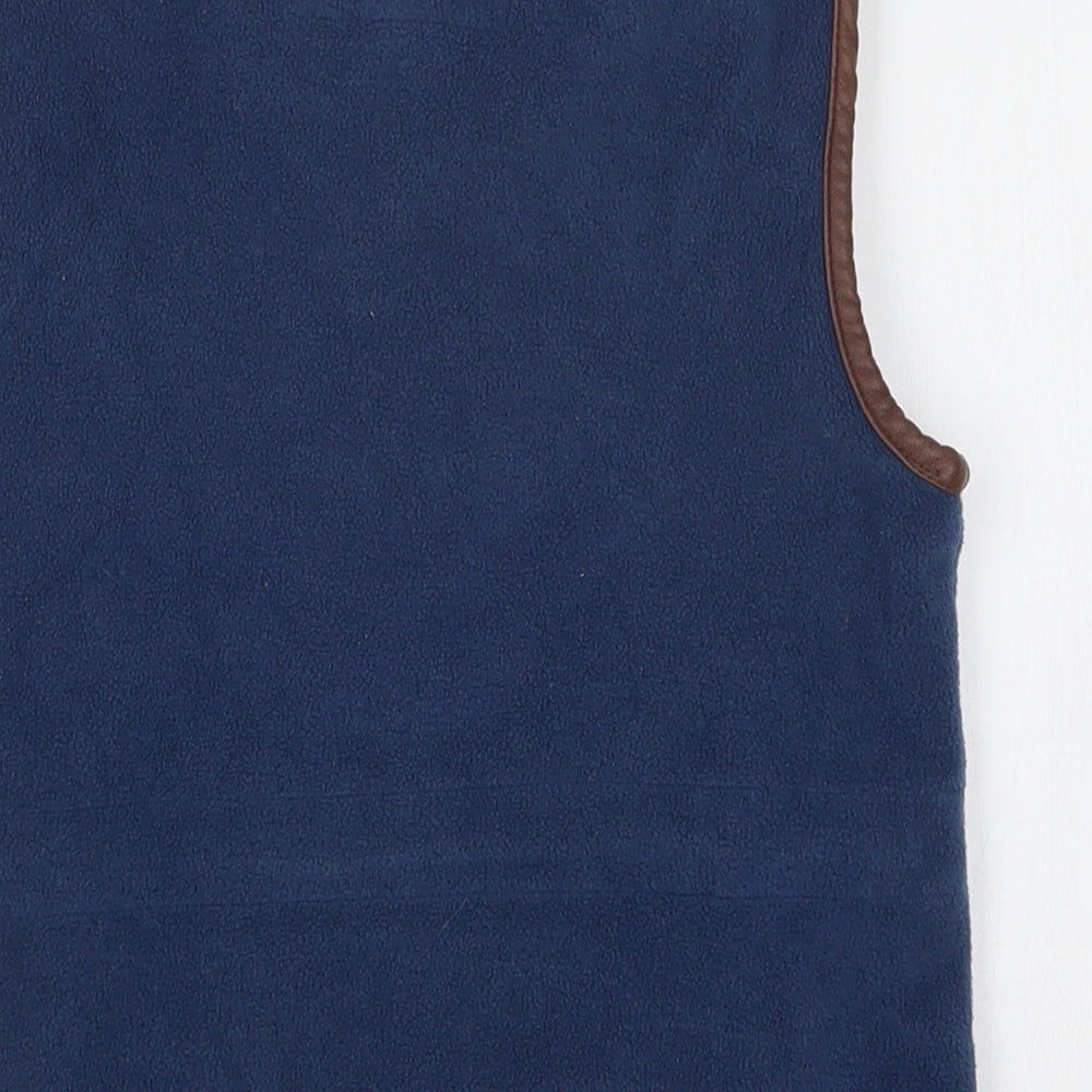 regents view  Boys Blue   Gilet Jacket Size 5-6 Years