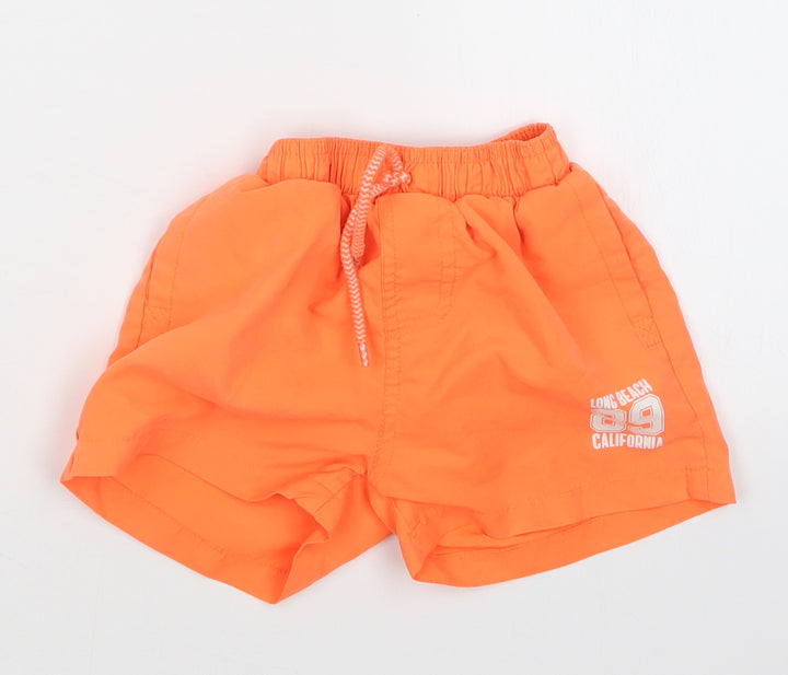 Nutmeg Boys Orange   Bermuda Shorts Size 5-6 Years - Swim Shorts