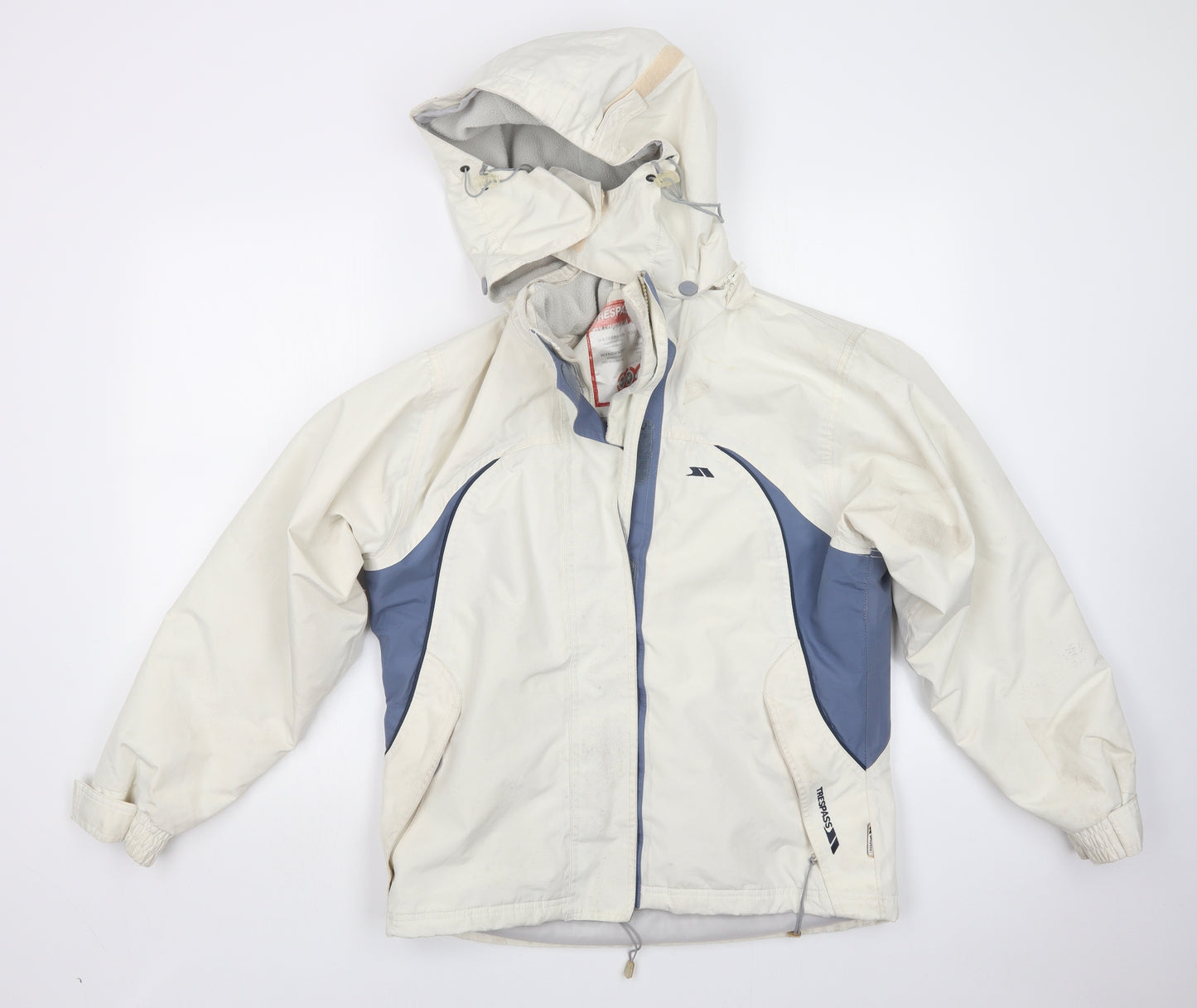 Trespass Womens Ivory   Rain Coat Coat Size S