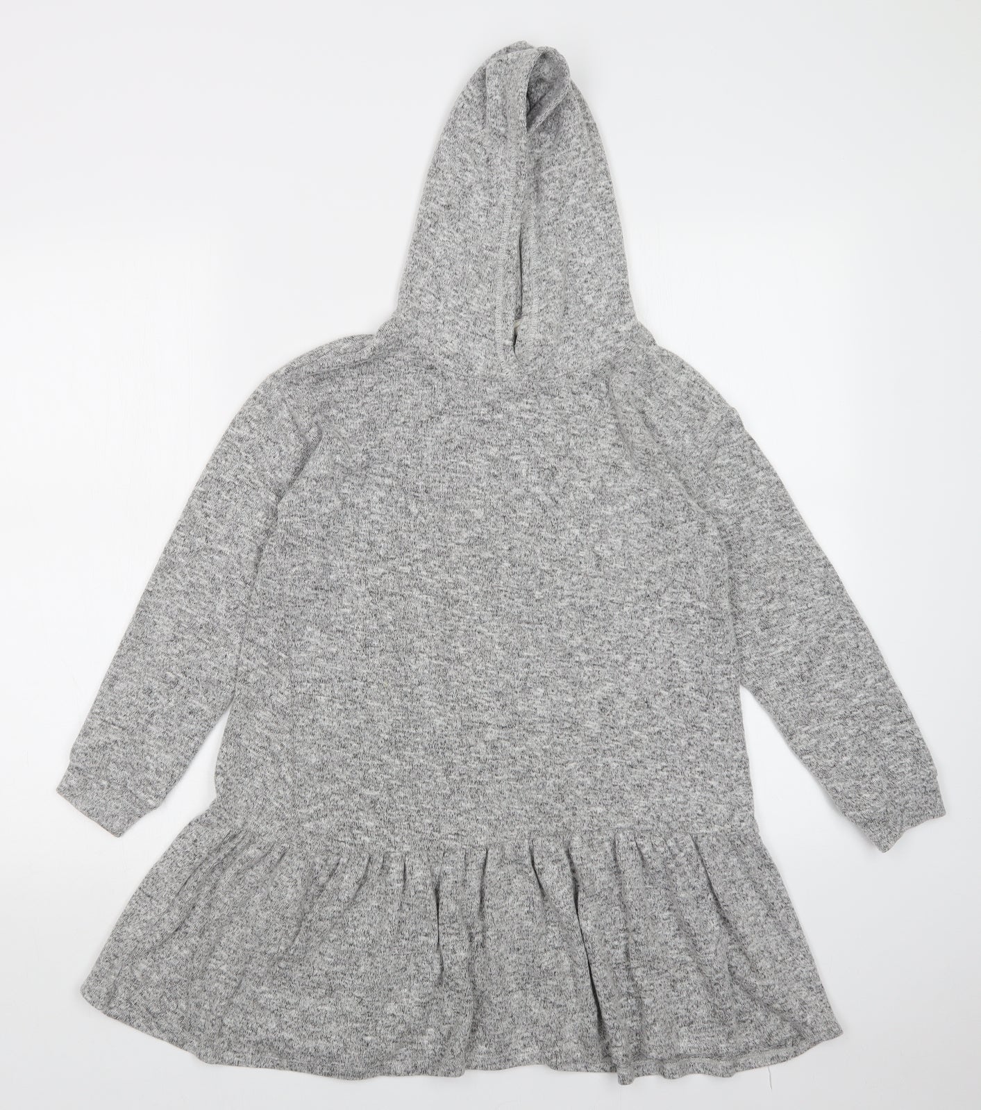 Zara Girls Grey   Jumper Dress  Size 9-10 Years
