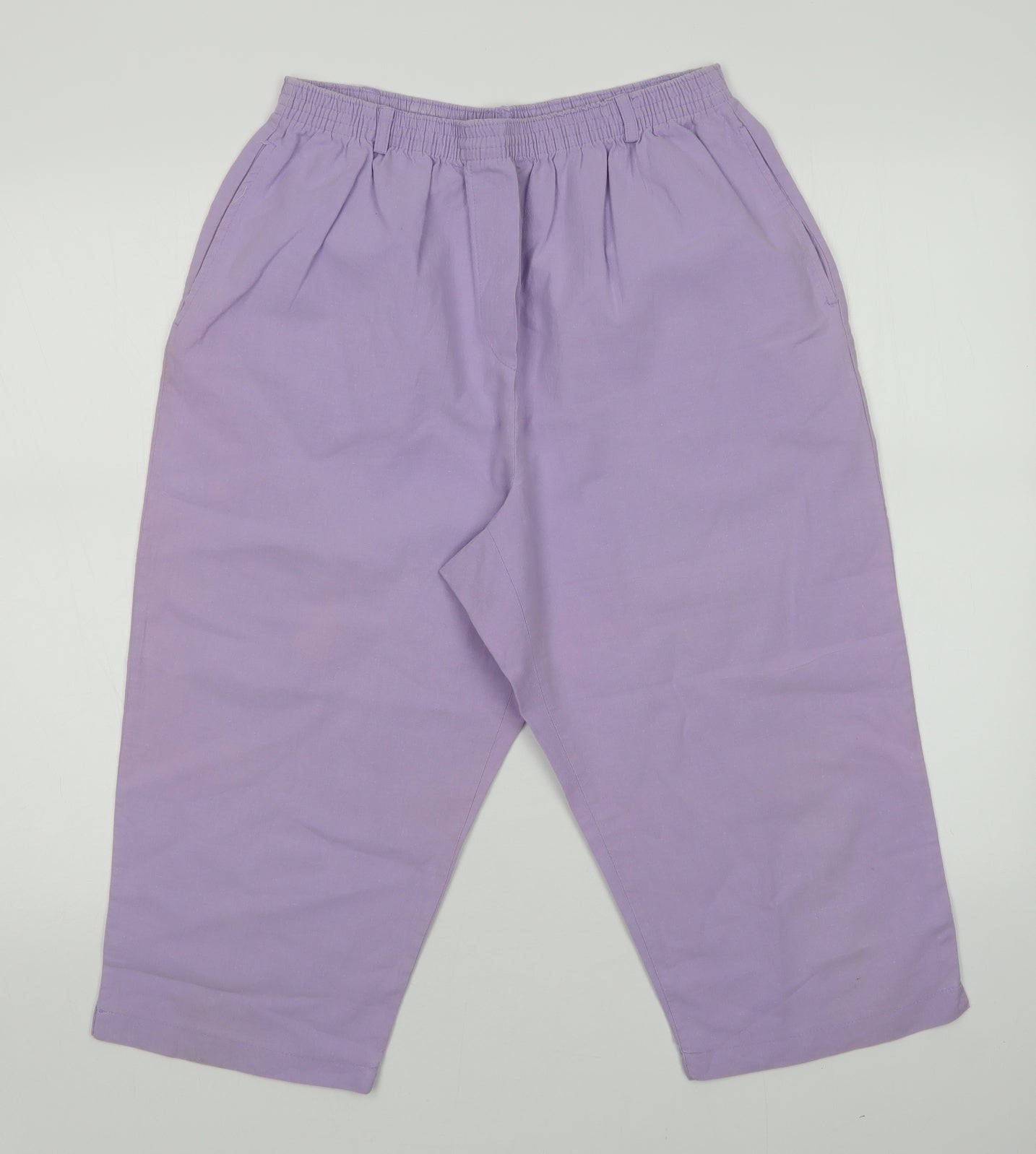 First avenue Womens Purple   Bermuda Shorts Size 16