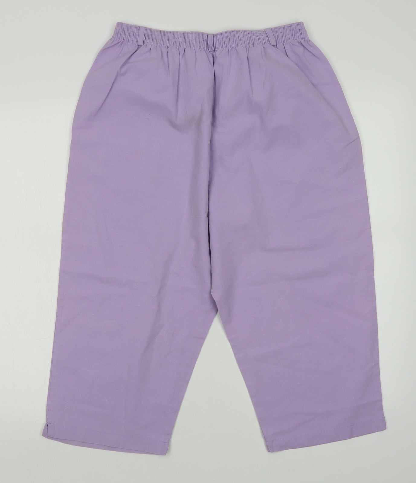 First avenue Womens Purple   Bermuda Shorts Size 16