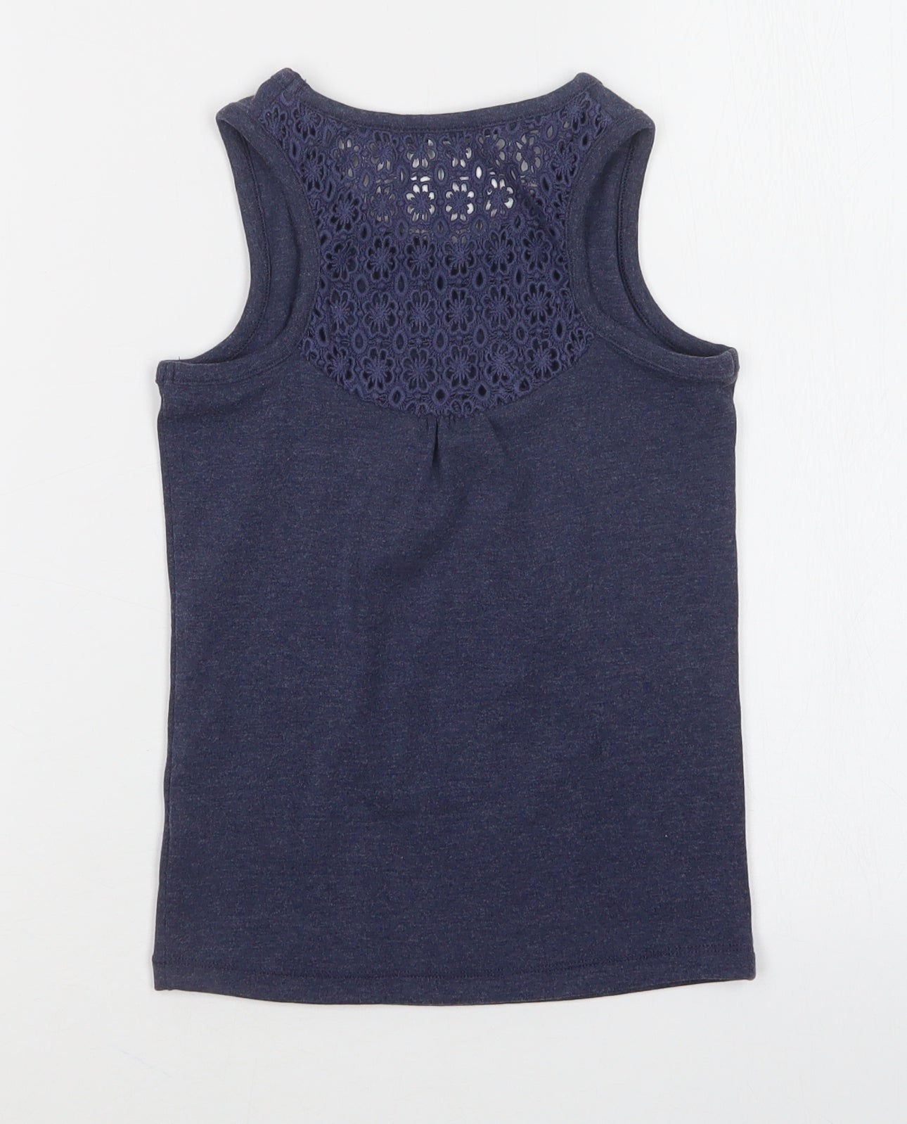 George Girls Blue   Basic Tank Size 7-8 Years