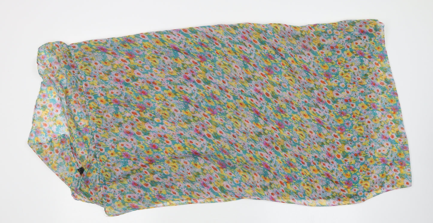 Preworn Womens Multicoloured Floral   Shawl/Wrap
