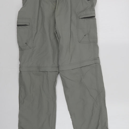Mountain Warehouse Womens Green   Rain Trousers Trousers Size 14 L29 in