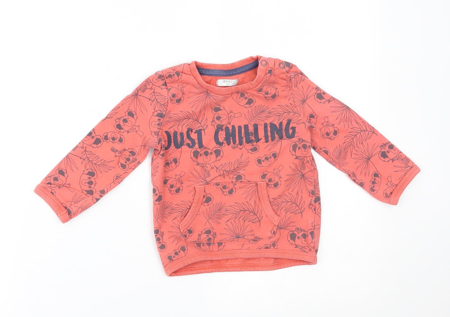 Baby Baby Red   Pullover Jumper Size 12-18 Months  - koala