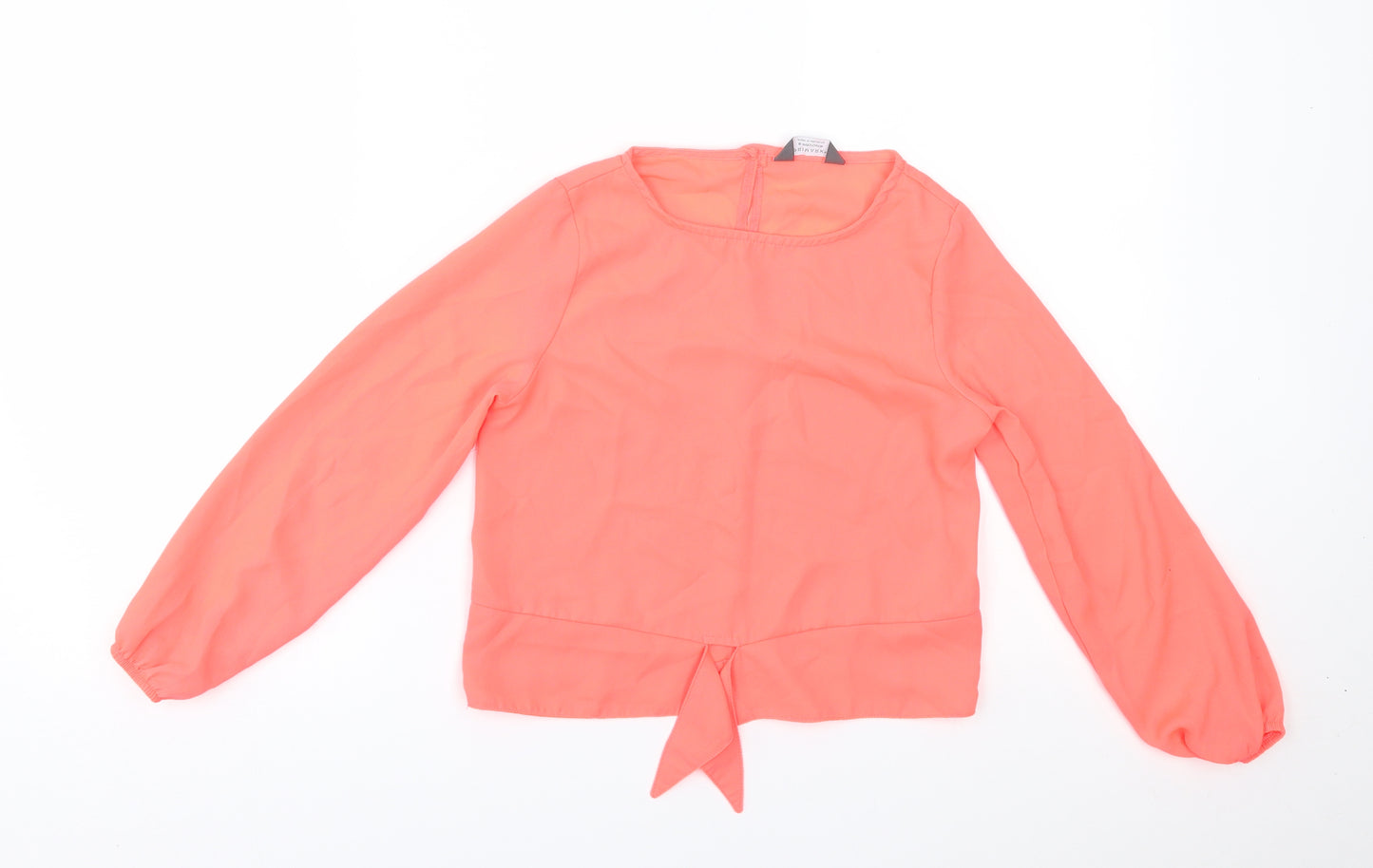 Primark Girls Pink   Basic Blouse Size 8-9 Years  - iridescent