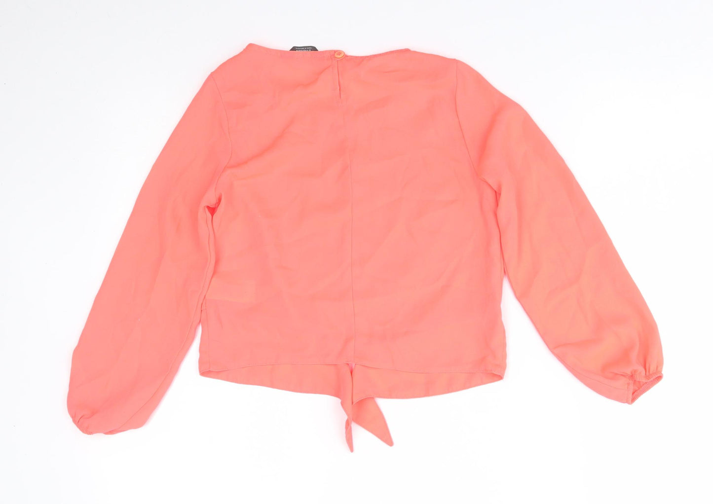 Primark Girls Pink   Basic Blouse Size 8-9 Years  - iridescent