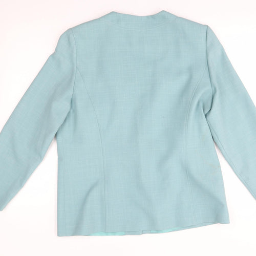 EWM Womens Blue   Jacket Blazer Size 14