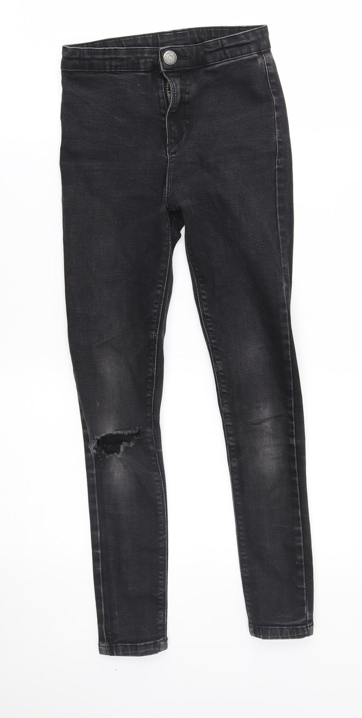 Candy Couture Girls Black   Skinny Jeans Size 11 Years